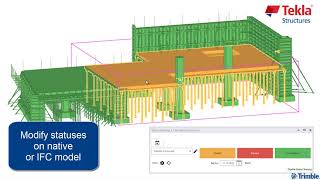Pour Unit in Workflow Tools - Tekla Structures