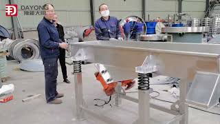 Industry Linear Mobile Vibrating Screen Sand Screening Machine