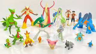 ポケモンスケールワールド ホウエン地方 ミツル＆エルレイド 開封 ポケモン Pokemon scale world Hoenn Region Wally ＆ Gallade Figure 食玩