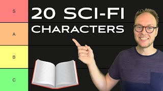 20 SCIENCE FICTION BOOK CHARACTERS | Sci-Fi Tier List