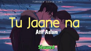Tu Jaane Na [Slowed+Reverb]- Atif Aslam | Textaudio Lyrics