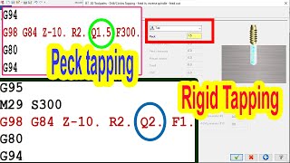 Mastercam Tips and Tricks 6: Peck Tapping, Rigid Peck Tapping Cycle