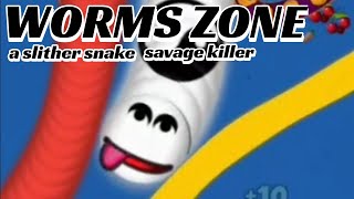 worms zone a slither snake savage killer one #shorts
