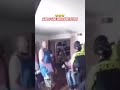 man nearly hits cop in home encounter😳 shortvideo shorts