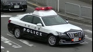 パトカー緊急走行【110】大阪府警　西堺警察署２号車　虫捕り【Japanese Police car】