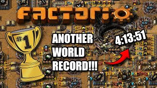 100% (former) Factorio World Record of 4:13:51 - We did it again!