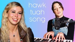 i wrote a song about hawk tuah girl