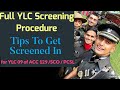 TIPS FOR SCREENING OF YLC 09 | YLC SCREENING FULL PROCEDURE