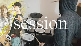 ギヴン OST『session/the seasons』(Given) Drum Cover (叩いてみた)