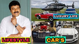 Chiranjeevi LifeStyle & Biography 2021 || Family, Age, Cars, Luxury House, Remuneracation, Net Worth