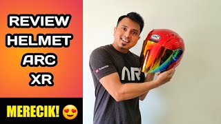 REVIEW HELMET TERBARU DARI ARC | ARC-XR | CARA TUKAR VISOR