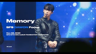 [4K] 211122 SF9 Memory _ DAWON focus (short ver.)