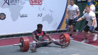 Christian Ayandokun - 4th Place 747.5kg Total - 83kg Class 2019 EPF Classic Open