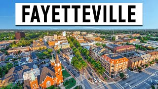 A Realistic TOUR of DOWNTOWN Fayetteville, NC!