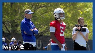 Colts rookies take to the field