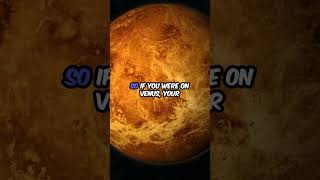 ONE DAY ON VENUS IS ALMOST THE EQUIVALENT OF 1 YEAR ON EARTH ! #shorts #shortvideo #facts #science