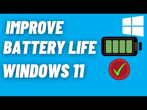 How to improve your battery life in Windows 11