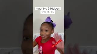 Revealing My Hidden Talent Shorts