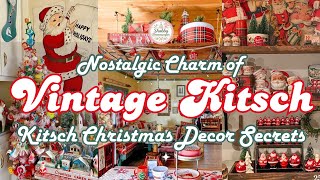 🎅✨Retro Holiday Charm: Kitsch Christmas Decor Inspiration