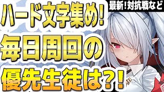 【ブルアカ】【ブルーアーカイブ】ハード任務の周回！毎日周回の優先生徒は？！最新！対抗戦など評価の変化！【双葉湊音 実況 解説】