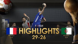 Highlights: France - Algeria | Main Round | 27th IHF Men's Handball World Championship | Egypt2021
