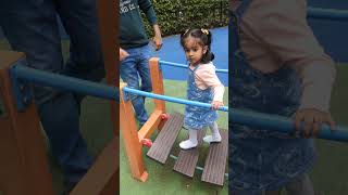 Aadya playing and Learning in Park