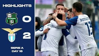 Highlights | Sassuolo-Lazio 0-2