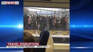 Travel Chaos As Engineering Works Close Train Stations