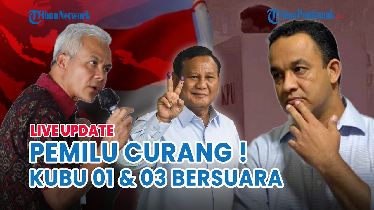 🔴 PDIP Siap Jadi Oposisi Real Count Prabowo-Gibran Unggul | Kubu 01 ...