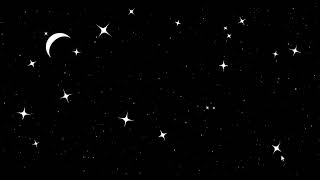 Night Stars Moon Animation in HTML, CSS & Javascript