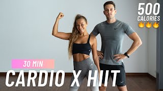 30 MIN CARDIO HIIT Workout - Full Body, No Equipment, No Repeat