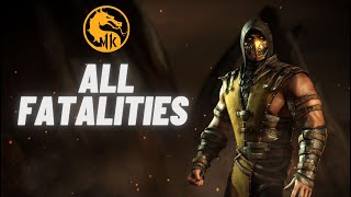Mortal Kombat 11 (2019)  All Fatalities  [1080/60FPS]