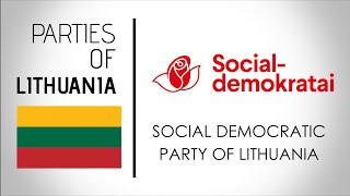 Lietuvos Socialdemokratų Partija | LSDP | Lithuania, Parliament Election October 2020