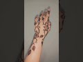 Arabic henna design by Noor 💗#subscribemychannel #henna #hennaart #mehndi #mehendi