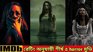 IMDB রেটিং অনুযায়ী শীর্ষ ৫ horror মুভি | Top 5 horror movies based on imdb.