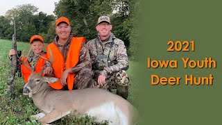 2021 Iowa Youth Deer Hunt - Carter's First Deer