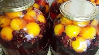 Smorodina va olxo'rili KOMPOT🫐🥤- КОМПОТ из смородины и сливы.