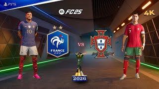 FC 25 - Portugal vs France | C. Ronaldo vs K. Mbappe in the Final of FIFA World cup 2026 | [4K60FPS]