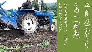 平良かぶだより　1　－秋田県東成瀬村平良地区