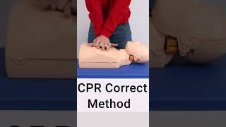 CPR | Right Method of CPR | Cardiopulmonary Resucitation #shorts