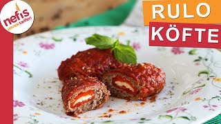 Kırmızı Biberli Rulo Köfte - Köfte Tarifleri - Nefis Yemek Tarifleri