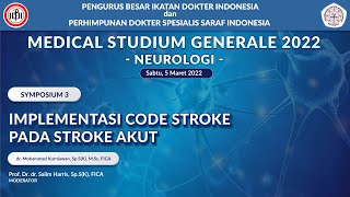 IMPLEMENTASI CODE STROKE PADA STROKE AKUT