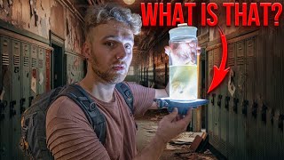 The Richest ABANDONED High School In USA | Found Animals in Jars!