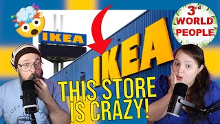 3rd WORLD PEOPLE SEEING IKEA FOR THE FIRST TIME | SWEDEN REACTION