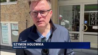 Sejm zamknięty dla dziennikarzy i obywateli. Marszałek Hołownia odpowiada