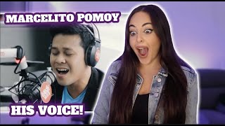 Marcelito Pomoy - The Power of Love (Celin Dion cover) REACTION