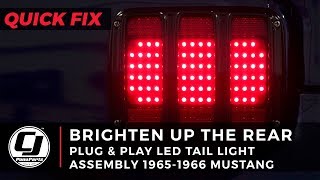 LED Taillight Assemblies | 1965-1966 Mustang