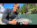 Fly Fishing For Rainbow Trout (Kenai River, Alaska!)