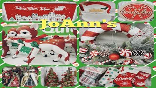 🎄⛄🎅🤩👑 JoAnn's Christmas Decor 2021 & 40% Off!! Shop With Me for Decor and More!! 👑🤩🎅⛄🎄