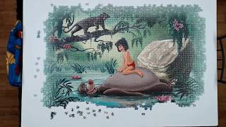 Jungle Book 40,320 Piece Ravensburger Jigsaw Puzzle Time Lapse - Part 4!